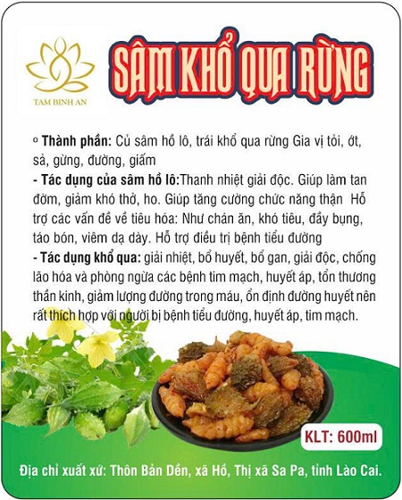 Sâm Khổ Qua Rừng Sa Pa
